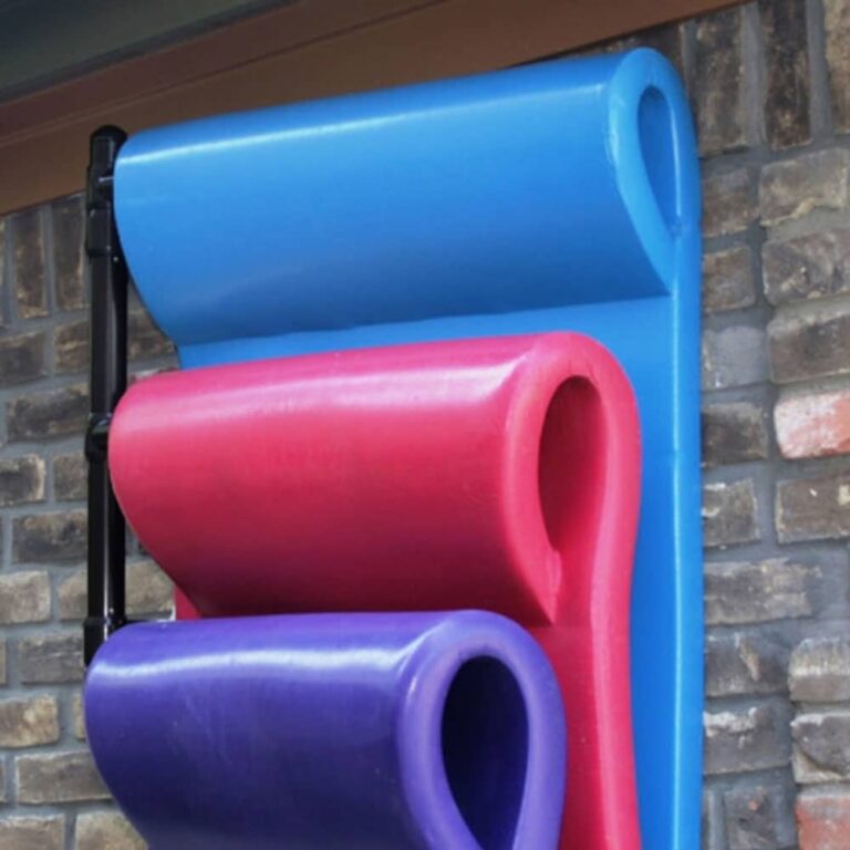Hanging Float Rack - 3 Float Model - BLACK
